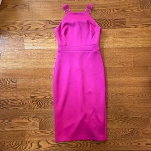 Ted Baker Bodycon dress hot pink size 2 (UK size)